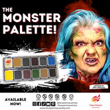 FPA - Face Paints Australia -Zombies and Monsters 12 colour Palette