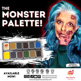 FPA - Face Paints Australia -Zombies and Monsters 12 colour Palette