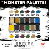 FPA - Face Paints Australia -Zombies and Monsters 12 colour Palette