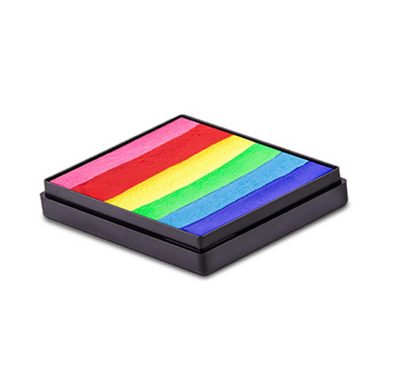 Global Colours Rainbow Cake 50g- (With Magnetic Back)- Bright Rainbow
