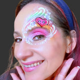 Vivid non smear Glitter cream- Baby Rose 10g