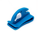 Clip on Balloon Cutter with retractable blade- Blue