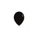 Sempertex 12cm Black  Balloons pack of 50 or 100 Biodegradable.