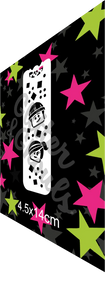 Glitter and Ghouls Face Painting Stencil- Blocks of Fun