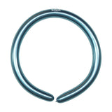 Kalisan 260 twisting balloons Mirror (Chrome) Blue Pack of 50