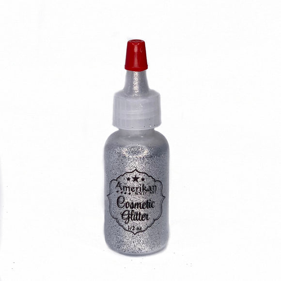 Amerikan Body Art Face Painting Glitter (Cosmetic Grade)-Chrome Silver