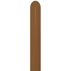 Sempertex 360 Modelling Balloons Coffee Brown pack of 20