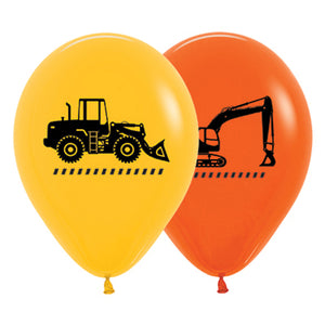 Sempertex Construction theme Balloons- Pack of 25