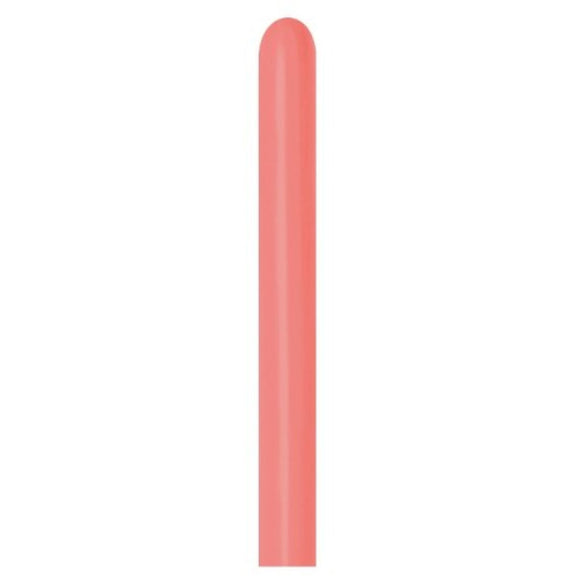 DTX (Sempertex) 260 Modelling Balloons Coral pack of 50