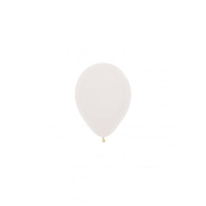 Sempertex 12cm Round Balloons Crystal Clear pack of 50- perfect to fill with confetti for fun wand designs. Biodegradable