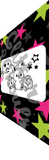 Glitter and Ghouls Face Painting Stencil- Easter Eggy Bunny