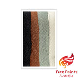 Face Paints Australia- One Stroke Rainbow Emu 30g