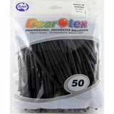 DTX (Sempertex) 260 Modelling Balloons Fashion Black pack of 50 or 100