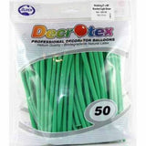 DTX (Sempertex) 260 Modelling Balloons Fashion Green pack of 50