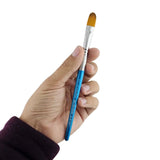 BOLT | Face Painting Brushes | Diamond Collection – Long Filbert 1/2