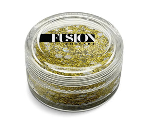 Fusion non smear Glitter cream- Golden Rays 10ml