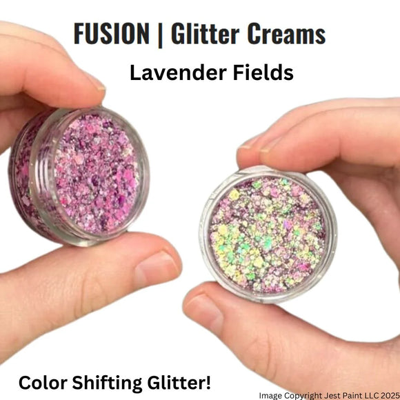 Fusion non smear Glitter cream- Lavender Fields 10ml