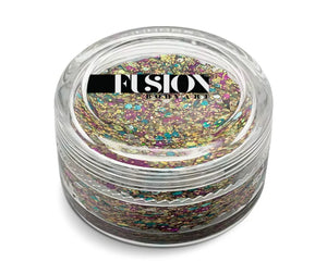 Fusion non smear Glitter cream- Mardi Gras 10ml