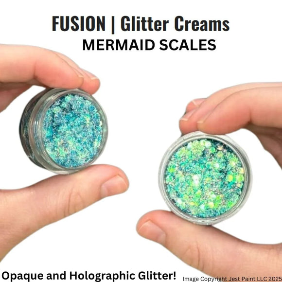 Fusion non smear Glitter cream- Mermaid Scales 10ml