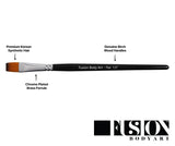 Fusion Body Art | Professional Face Paint Brush- 1/2 inch Flat- NEW!