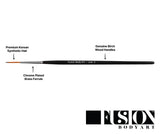 Fusion Body Art | Professional Face Paint Brush- liner #1 NEW!