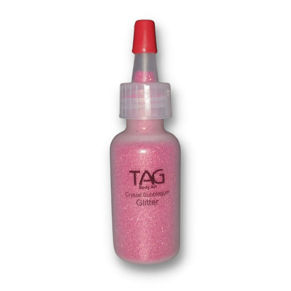 TAG Body Art Crystal Bubblegum Pink Glitter 15ml