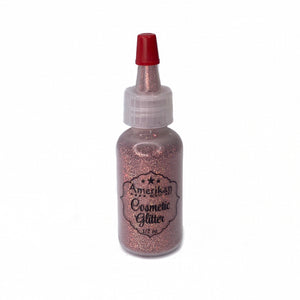 Amerikan Body Art Face Painting Glitter (Cosmetic Grade)- Holographic Rose Gold