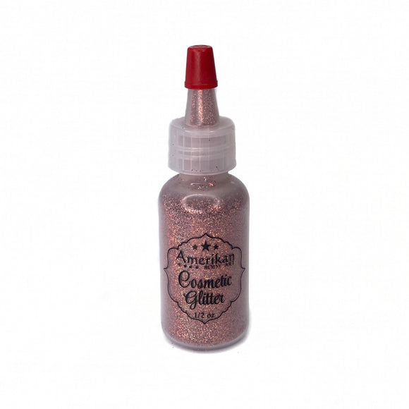 Amerikan Body Art Face Painting Glitter (Cosmetic Grade)- Holographic Rose Gold
