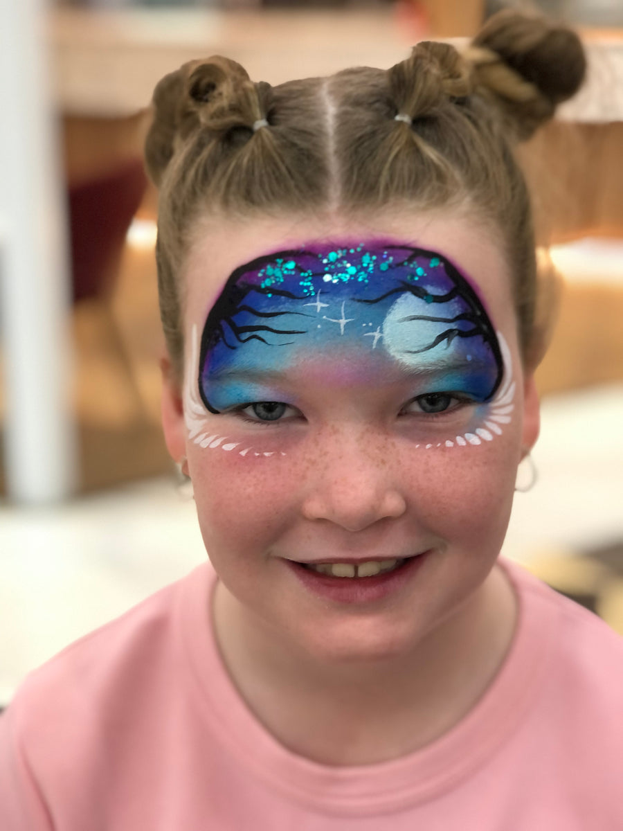 Fusion Magic Sparkles NON SMEAR Glitter Cream Palette The Face Paint