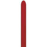 DTX (Sempertex) 260 Modelling Balloons Imperial Red pack of 50. Biodegradable 🌱