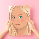 WabbyFun - Face Painting Practice Board | CHARLIE- side view
