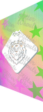 Glitter and Ghouls Face Painting Stencil- Juniors Lion