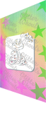 Glitter and Ghouls Face Painting Stencil- Juniors Snake