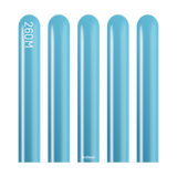 Kalisan 260 twisting balloons Mirror (Chrome) Blue Pack of 50
