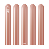 Kalisan 260 twisting balloons Mirror (Chrome) Rose Gold Pack of 50
