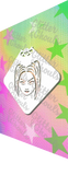 Glitter and Ghouls Face Painting Stencil- Kpop Mira Mini