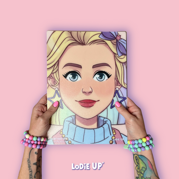 WabbyFun - Face Painting Practice Board | Lodie Up