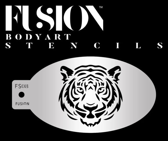 Fusion Body Art  Face Painting Stencil- Magical Tiger FS08