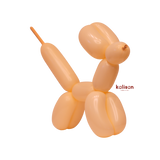 Kalisan 260 twisting balloons Macaron Pastel Assorted- Pack of 100