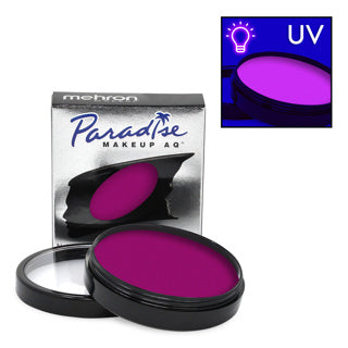 Mehron Paradise Face and Body Paint- Nebula -Neon Purple UV 40g