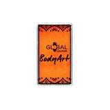 Global Body Art Face Paint with magnetic case- Neon Orange 20g