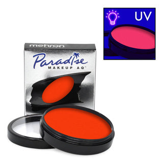 Mehron Paradise Face and Body Paint- Supernova -Neon UV Orange 40g