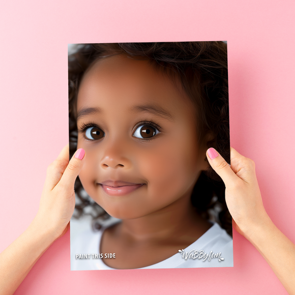 WabbyFun - Face Painting Practice Board | Olivia Side