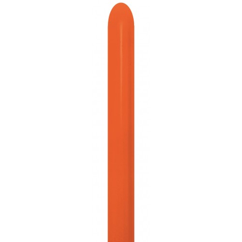 DTX (Sempertex) 260 Modelling Balloons Fashion Orange pack of 50 or 100