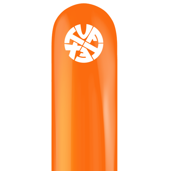 Tuftex 260 twisting balloons- Standard Orange- Pack of 50