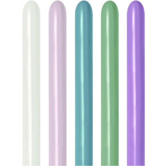DTX (Sempertex) 260 Modelling Balloons Dusk Assortment pack of 100