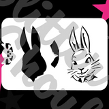 Glitter and Ghouls Face Painting Stencil- Peter- New age