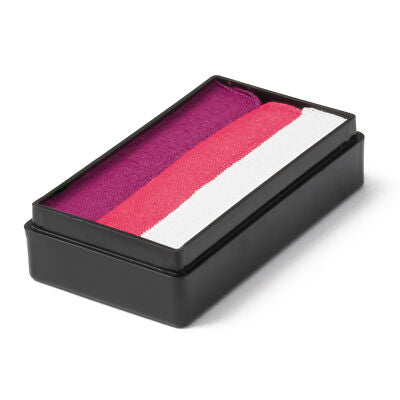 Global Colours Onestroke Rainbow Cake 25g- (With Magnetic Back) Pretty in Pink