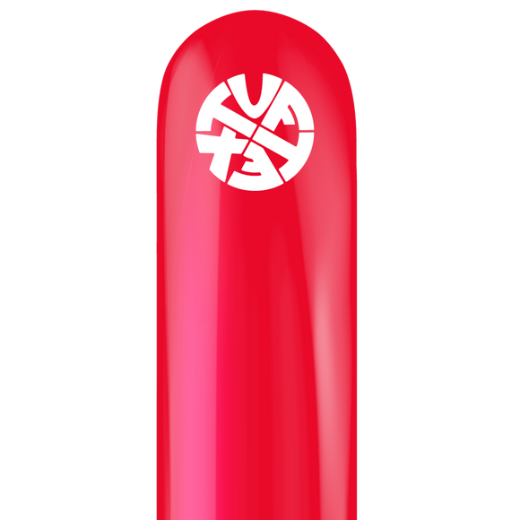 Tuftex 260 twisting balloons- Standard Red- Pack of 50