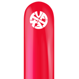 Tuftex 260 twisting balloons- Standard Red- Pack of 50